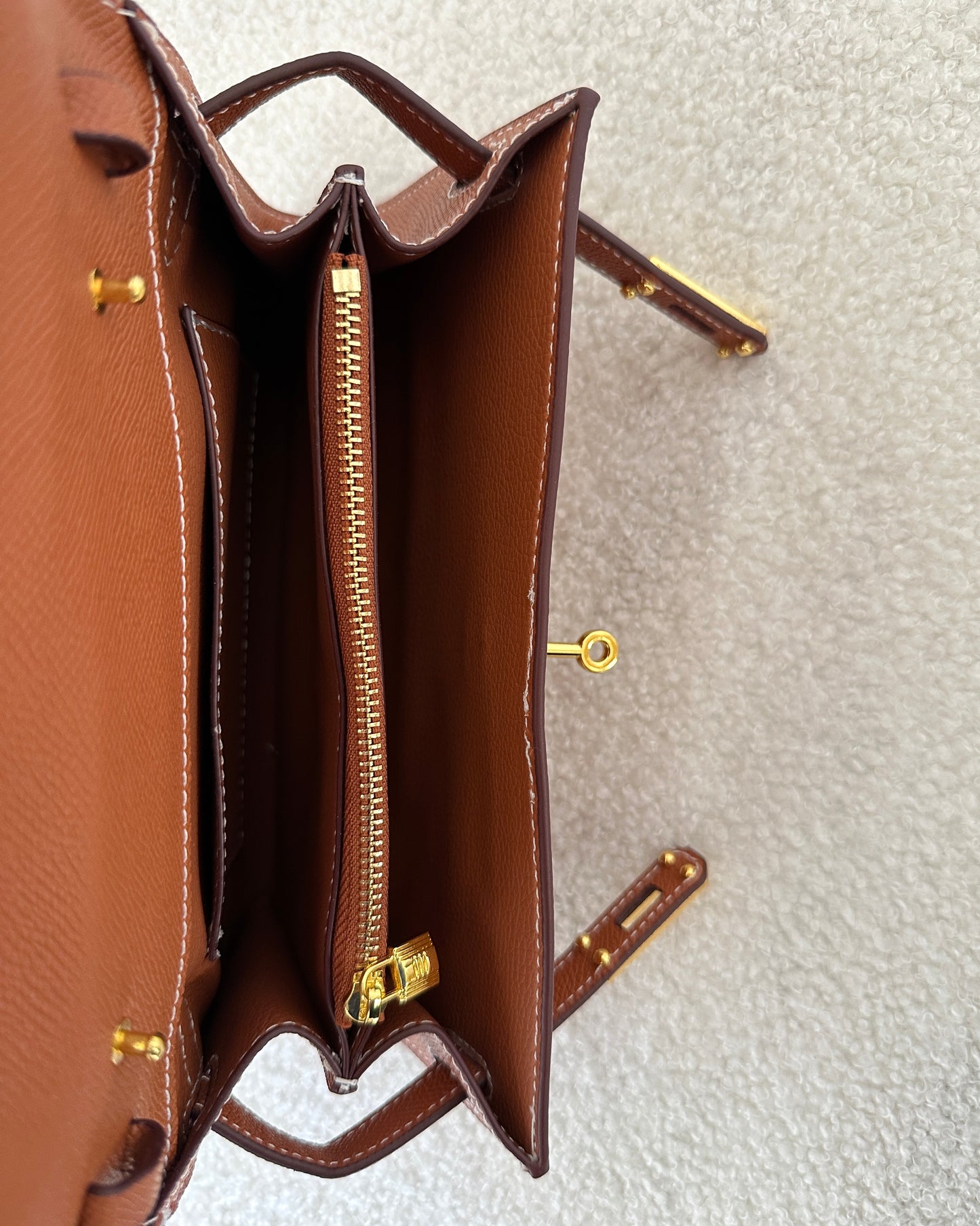 PORTEFEUILLE KELYA (Similicuir) - CAMEL