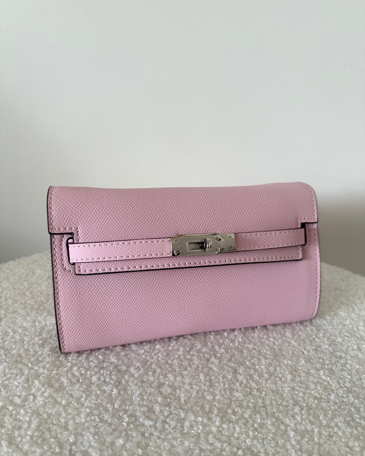 PORTEFEUILLE KELYA (Similicuir) - ROSE