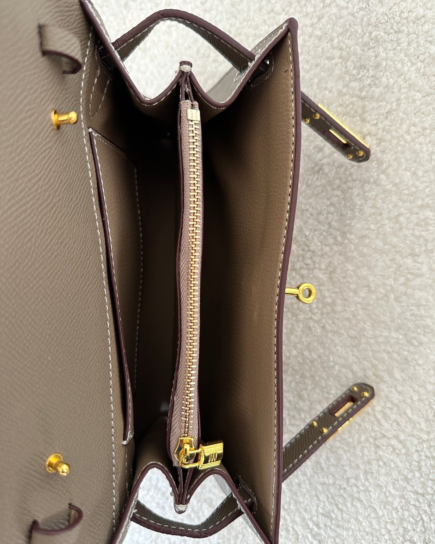 PORTEFEUILLE KELYA (Similicuir) - TAUPE