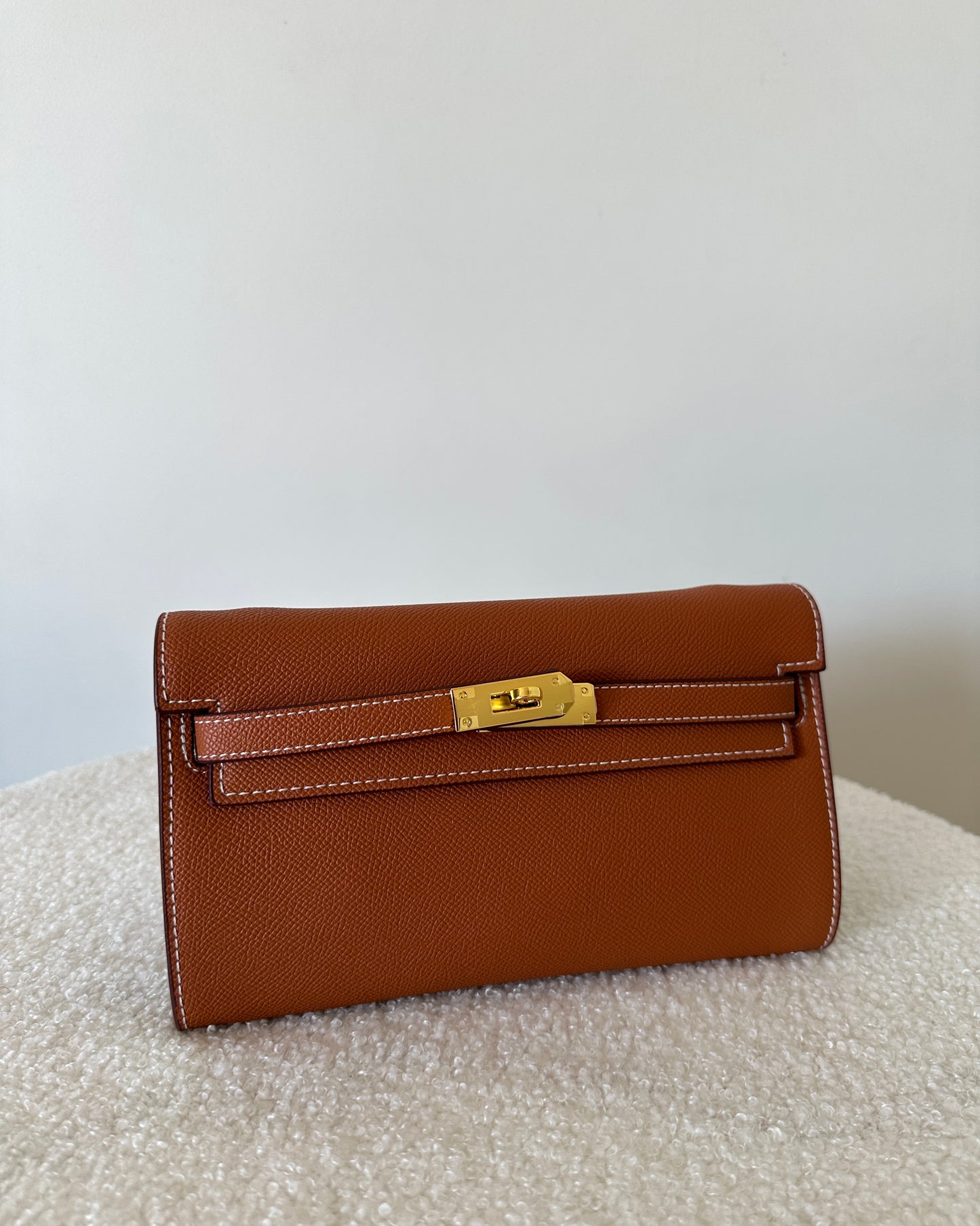 PORTEFEUILLE KELYA (Similicuir) - CAMEL