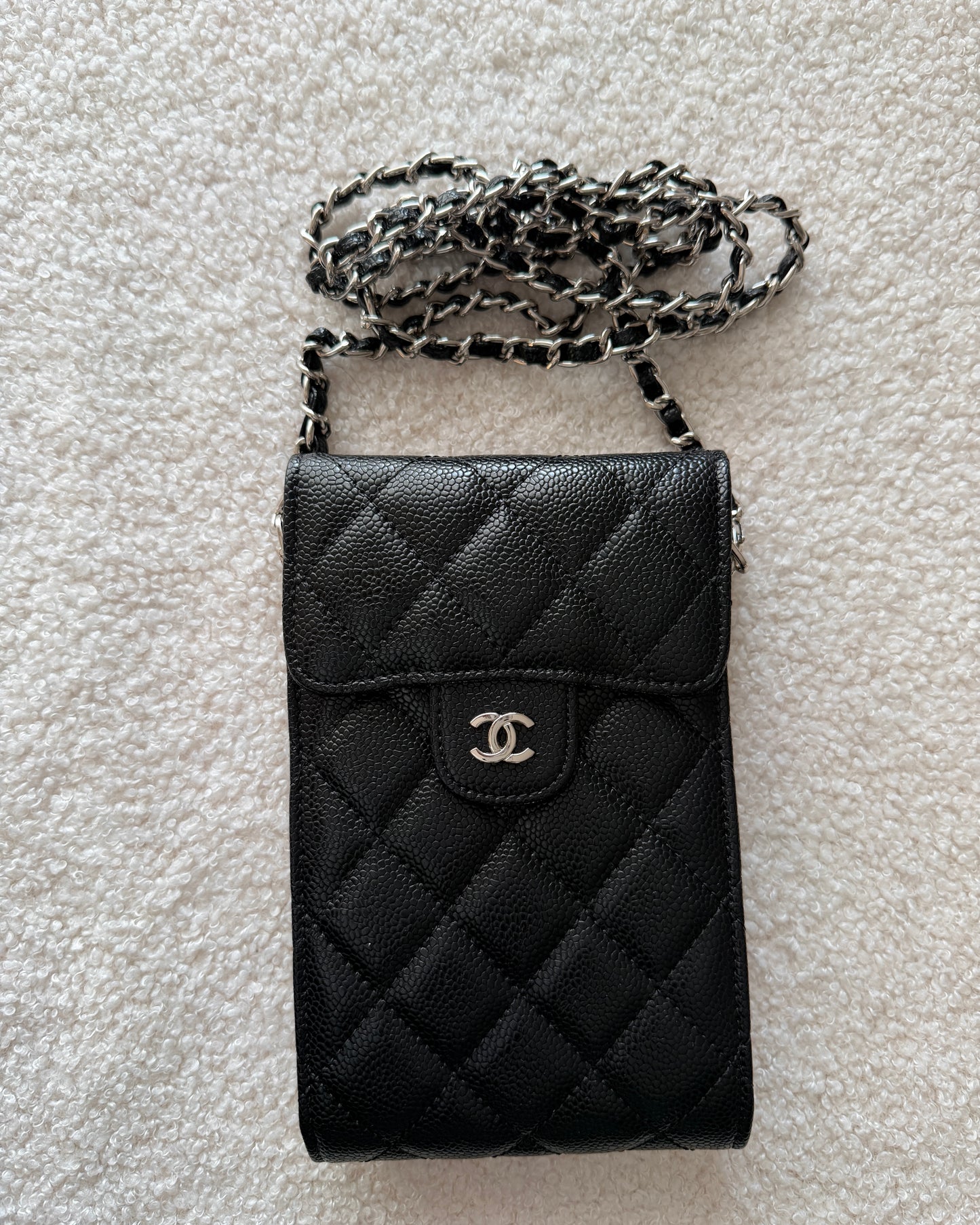 PORTEFEUILLE CC (Cuir) - NOIR