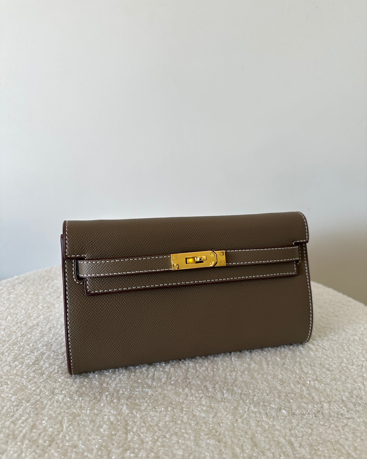 PORTEFEUILLE KELYA (Similicuir) - TAUPE