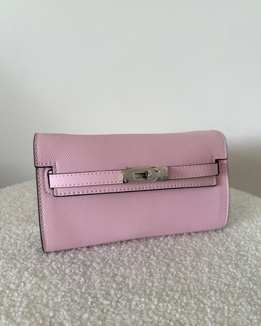 PORTEFEUILLE KELYA (Similicuir) - ROSE