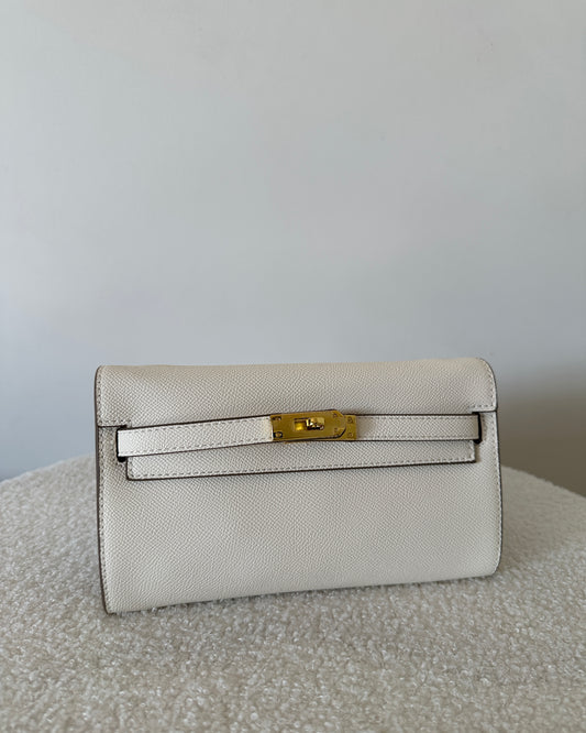 PORTEFEUILLE KELYA (Similicuir) - BLANC