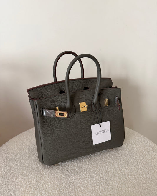 MIRA (Cuir) - GRIS FONCÉ