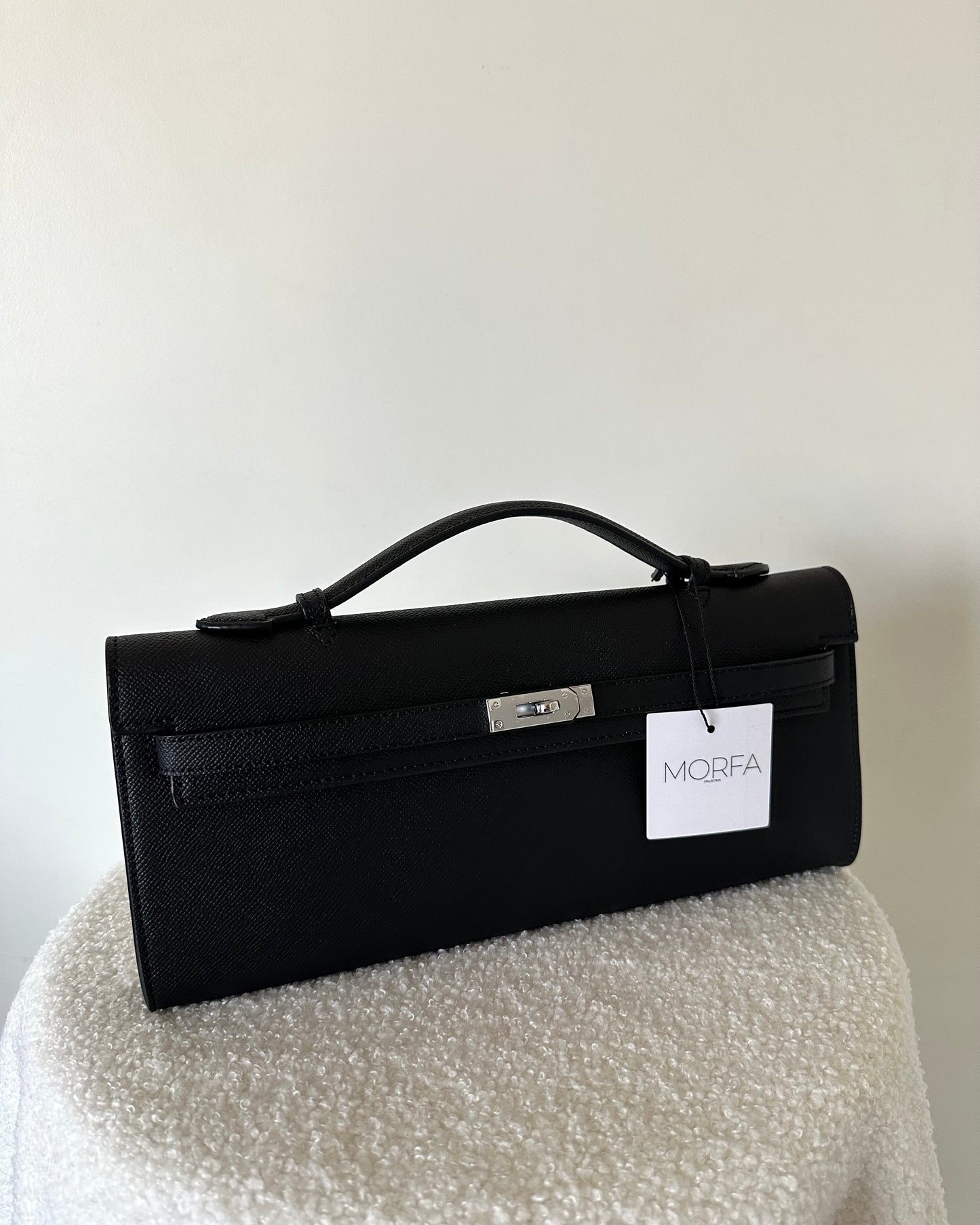 Pochette KELYA (Cuir) - NOIR