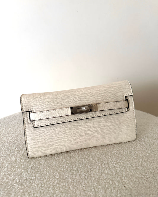 PORTEFEUILLE KELYA (Similicuir) - BLANC