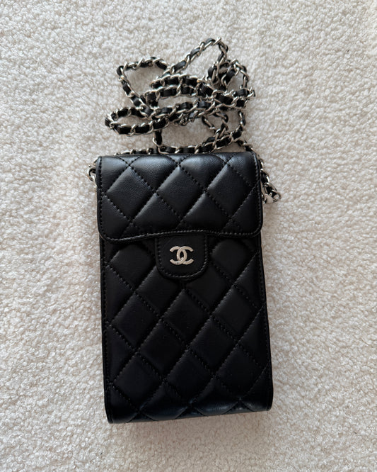 PORTEFEUILLE CC (Cuir) - NOIR