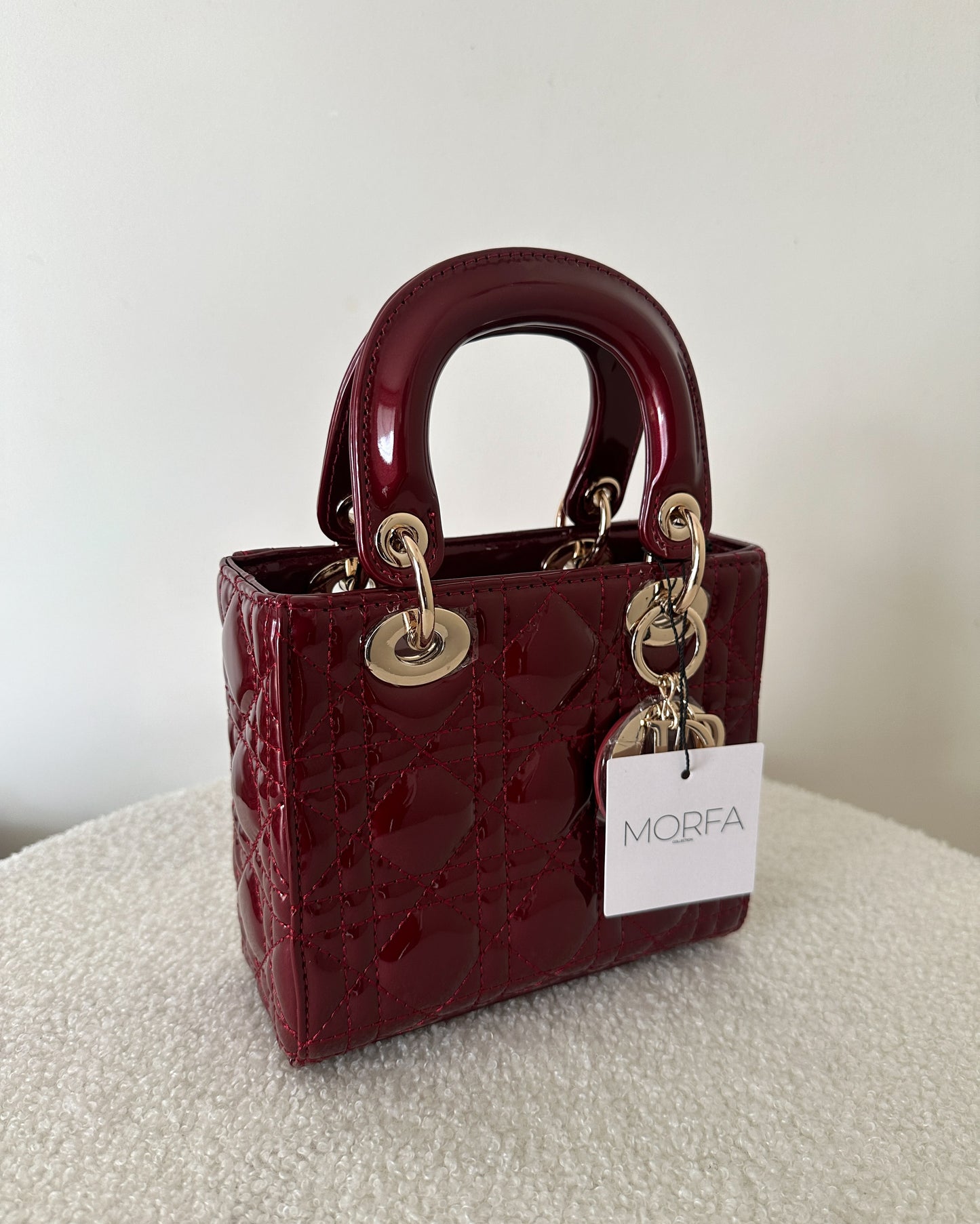 LADY (Similicuir) - ROUGE FONCÉ