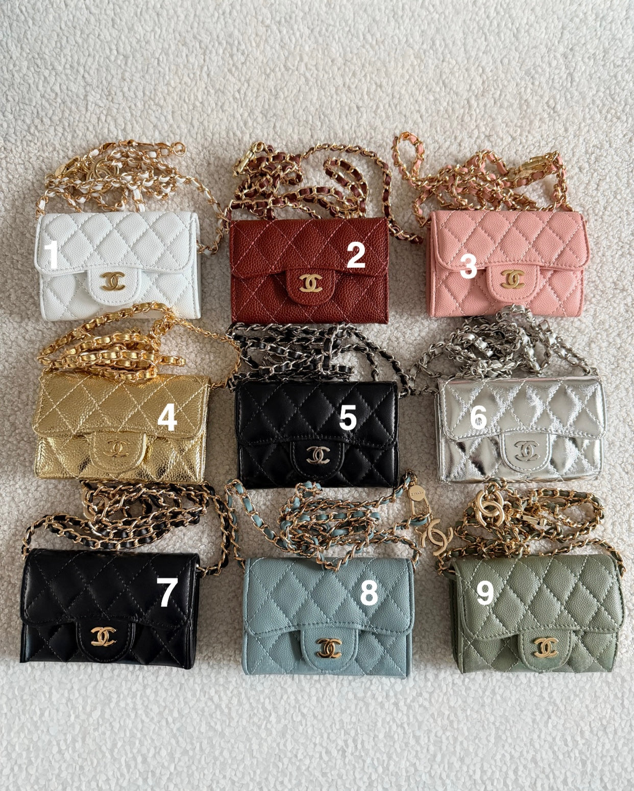 MINI PORTEFEUILLE CC (Cuir)