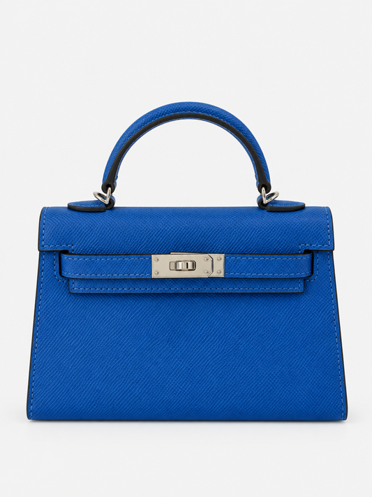 Sac à main Kelya - Bleu indigo