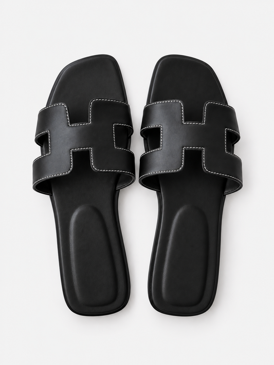 Sandales H - Noir